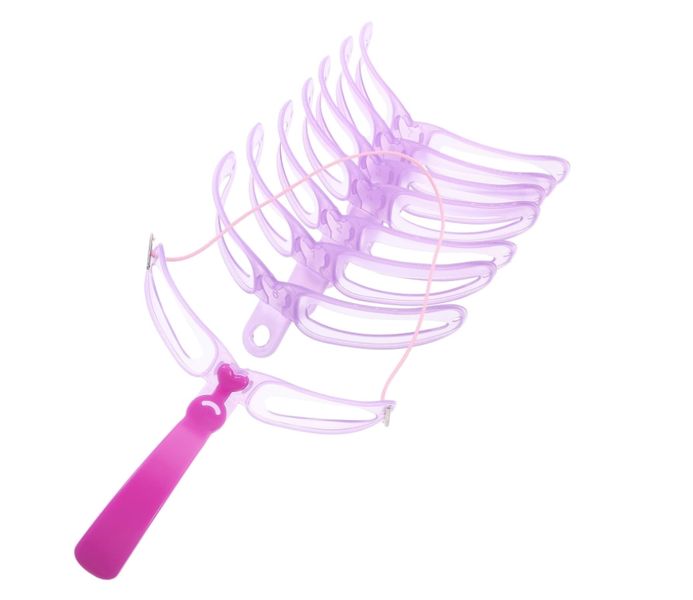 Reusable Eye Brow Stencil Template Card with Handle and Strap