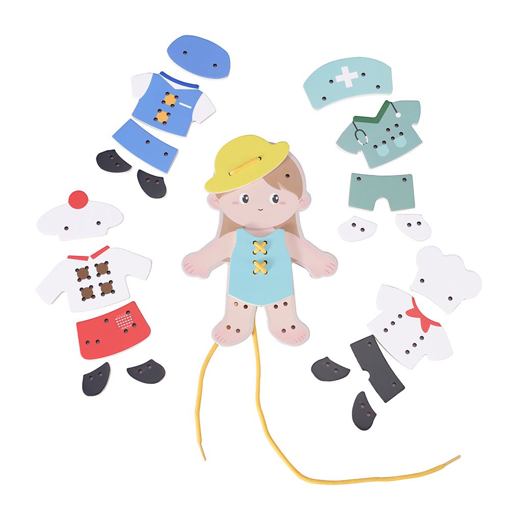 Classic World 'My Job' Lacing Toy Girl Shop Today. Get it Tomorrow