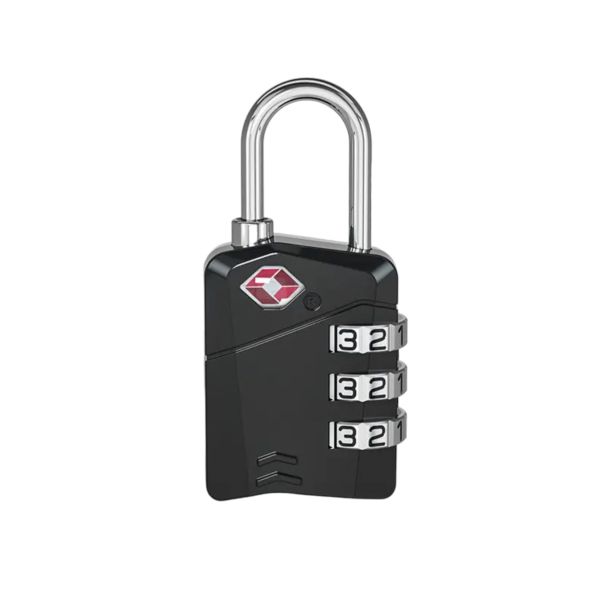 Security Luggage Padlock-TSA-558-Black