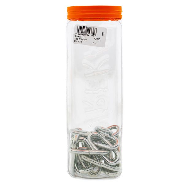 FORT KNOX Chain Light Duty 8mm x 1m Q:1 PC045