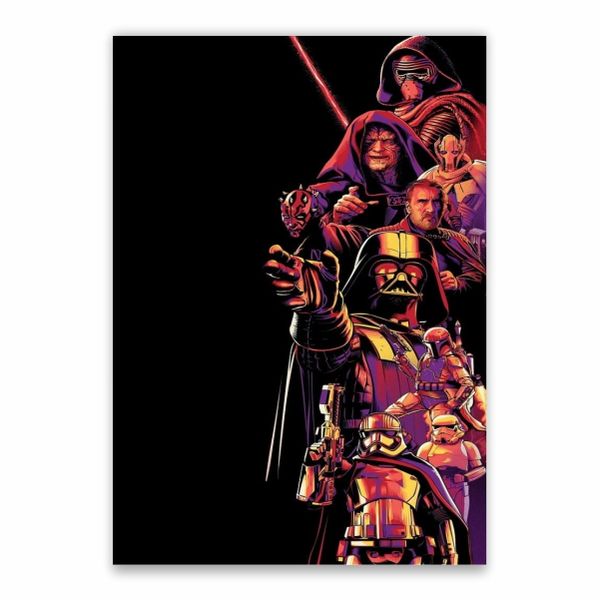 Star Wars Villians Poster - A1
