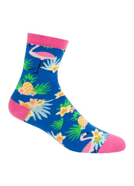 Tropical Blue Size 35-41 Socks