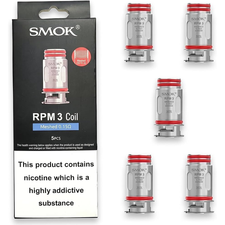 SMOK RPM 3 0.15 Ohm Mesh Coils [Pack of 5] Image
