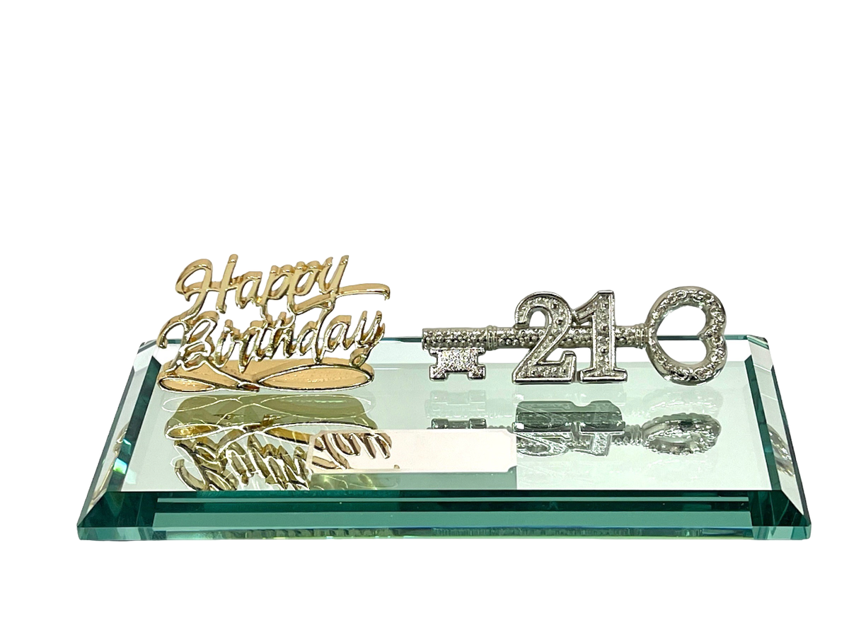 21st Key Happy Birthday On Mirrorbase Gold Buy Online In South Africa Takealot