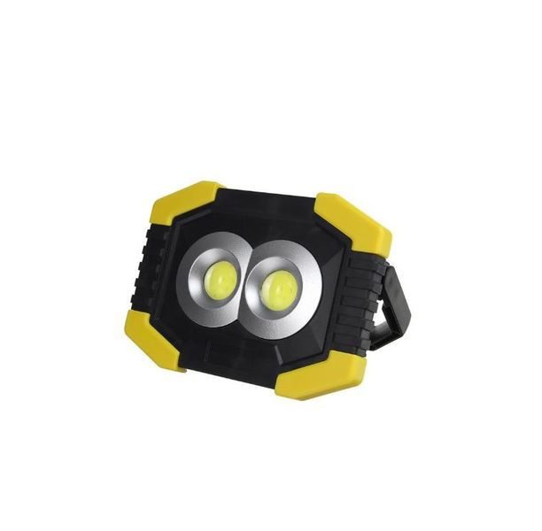 FA-917 Rechargeable Solar Powered 2COB Work Light And A Keyholder