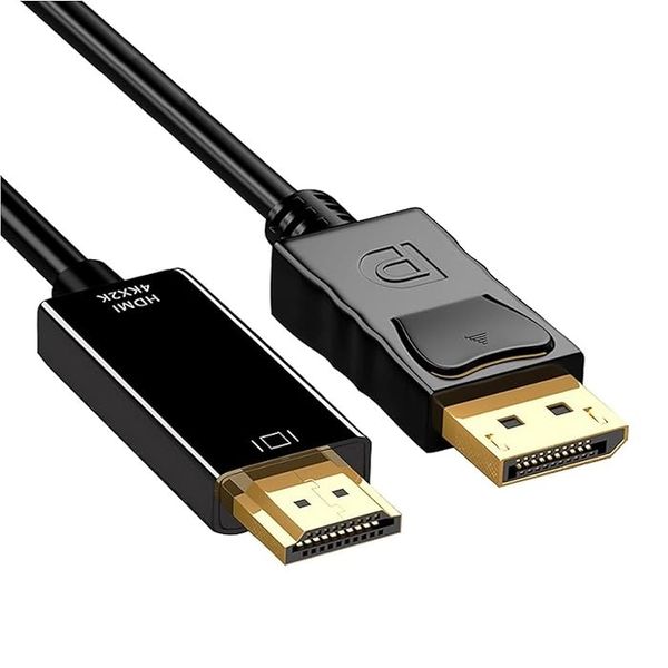 4K DisplayPort to HDMI 1.8M Cable DisplayPort (DP) to HDMI Cable