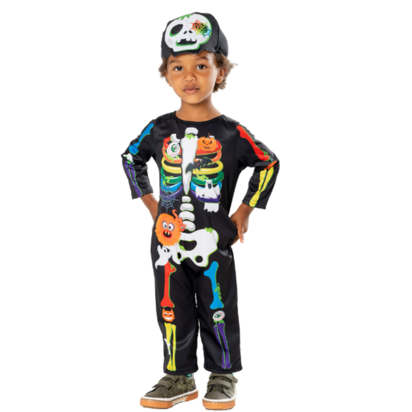 Mini Bones Skeleton Toddler Costume