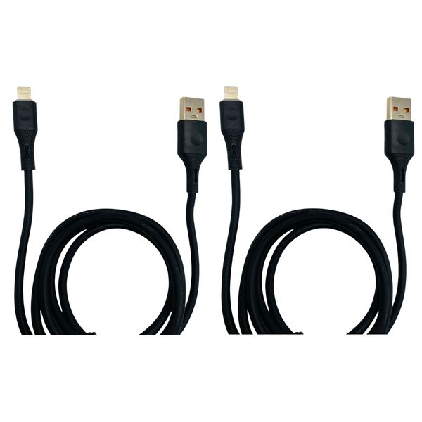 Pair of Durable Lightning Data Cable - High-Speed Charging &amp; Data Transfer