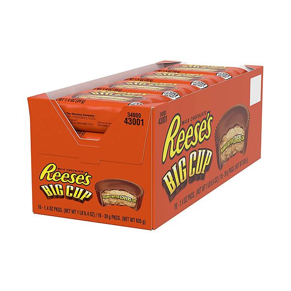 Reeses Peanut Butter Big Cup 16 x 39g