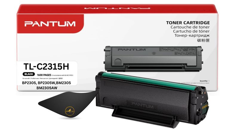 Pantum BM2305AW toner Cartridge C2315H/TL-C2315H 1,600 pages &amp; Mouse PAD