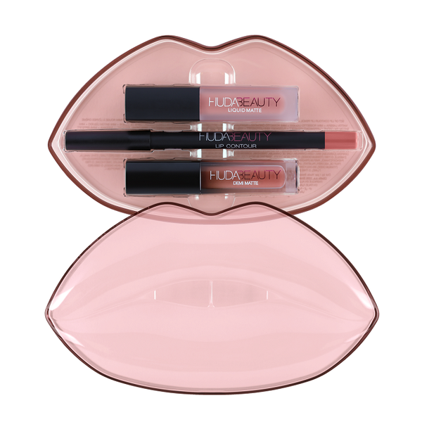 Huda Beauty - Matte &amp; Cream Lip Set Mogul &amp; Bombshell