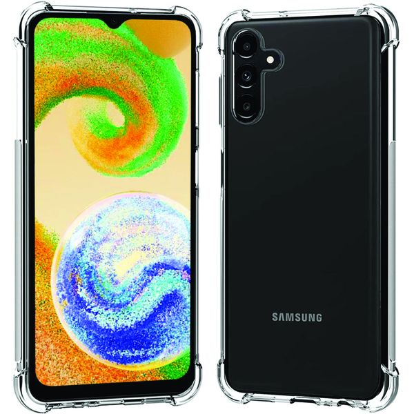 Shockproof TPU Clear Pouch Gel Case for Galaxy A04e