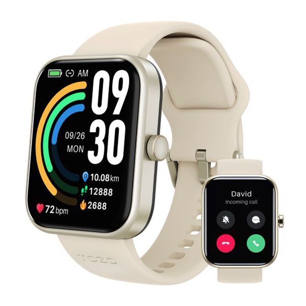 TOZO Smart Fitness Watch with Sleep Tracker and Bluetooth Calling | Gold