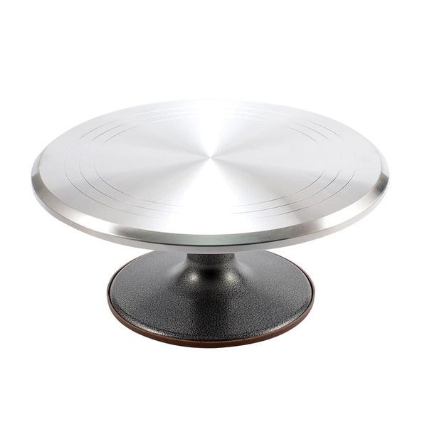 Turn Table (Icing) Aluminium - 300mm x 85mm