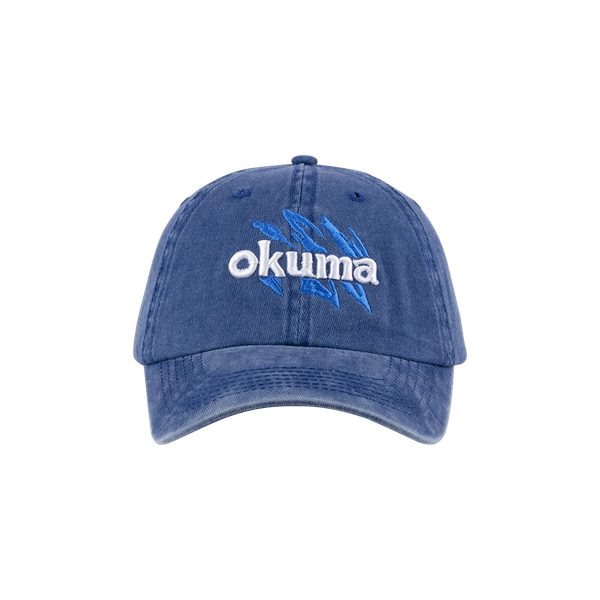 Okuma - Stonewash Fishing Cap - Aqua