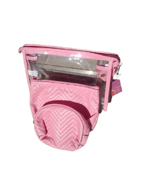 Women Travel Transparent PVC Cosmetic Bag