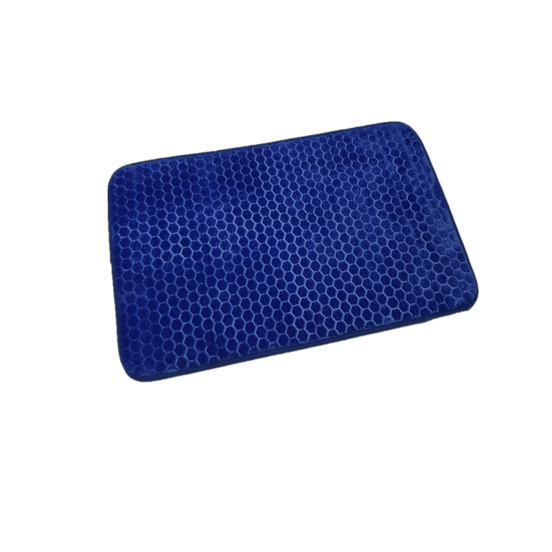 Bath Mat Bathroom Water Absorbing NonSlip Soft Memory Foam Rug 45x75cm