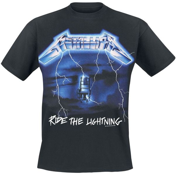 Rock Ts Metallica - Ride the lighting