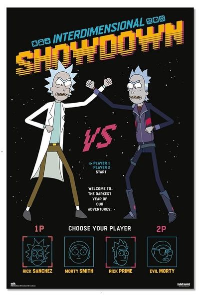 Rick and Morty (Interdimensional Showdown) Poster