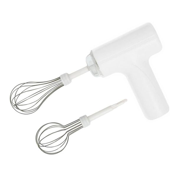 Cordless Portable Hand Mixer &amp; Whisk Mixer - USB Rechargeable