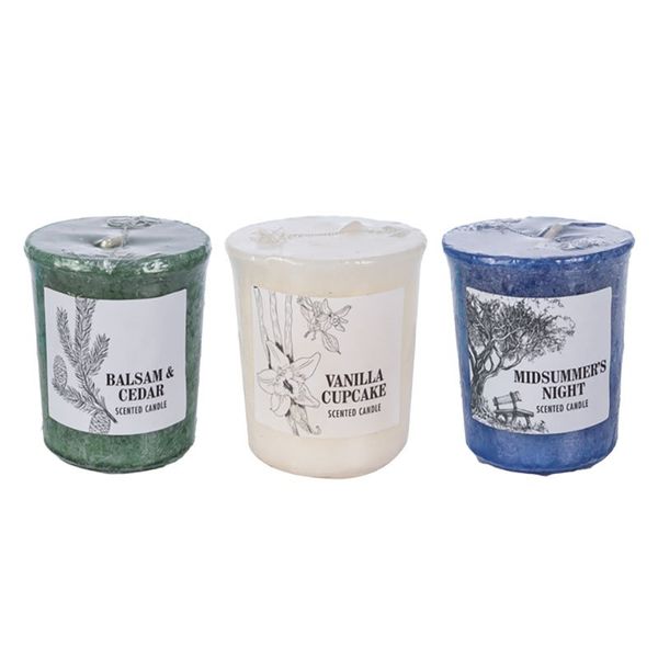 Bulk Pack x 12 Candle Votive - 4.5cm High Scent