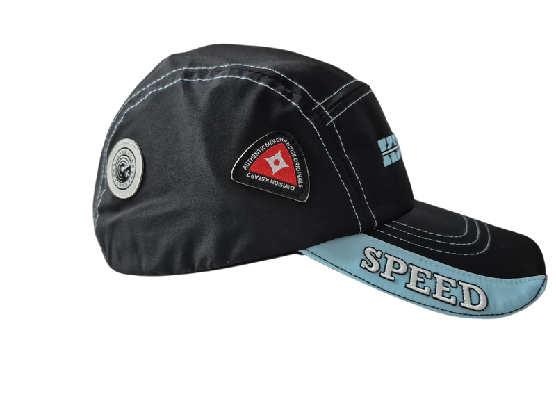 K Star7 K7 Men Black/ Blue Racing Hat 5 Panel Hat