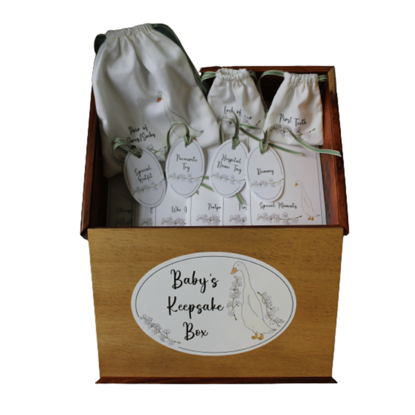 Baby Memory Box Deluxe - Exotic Hardwood