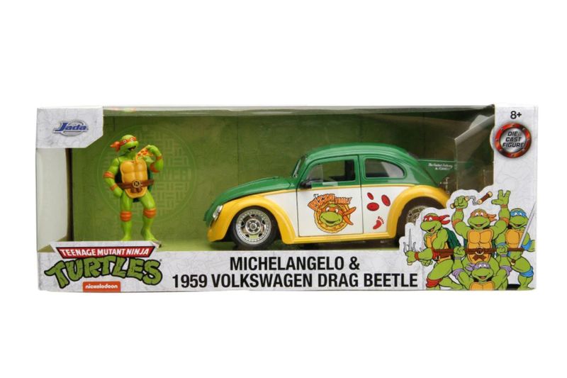 Jada - 1959 Volkswagen Drag Beetle With Michelangelo Figure