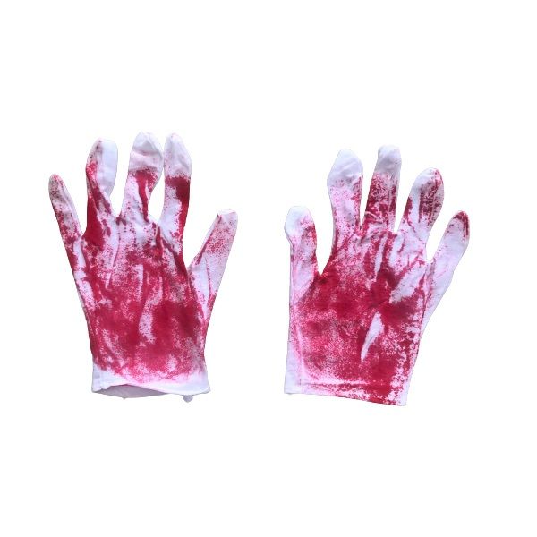 Bloody Halloween Gloves (1 x Pair) Set of 2