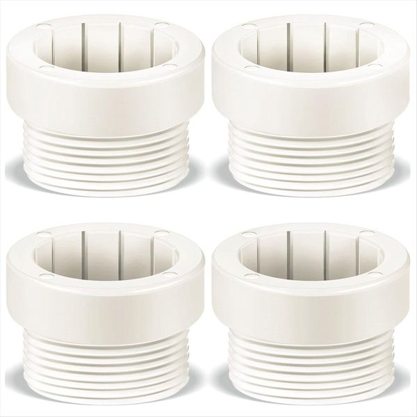 Pool Umbrella Stabilizer Adapter Threaded Adapter Sleeves For Patio