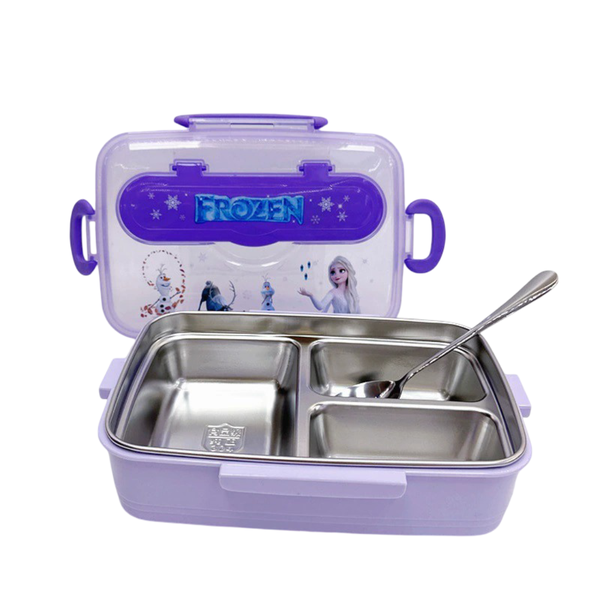 Cute Stainless Steel Lunch Box for Kids-Durable &amp; Portable Food box