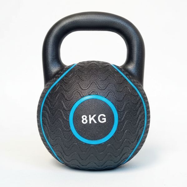 Matchu - Kettlebell - 8kg - Heavy Duty Rubber Kettlebell