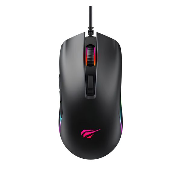 HAVIT MS1010 Ergonomic Gamer Backlit Wired RGB Gaming Mouse