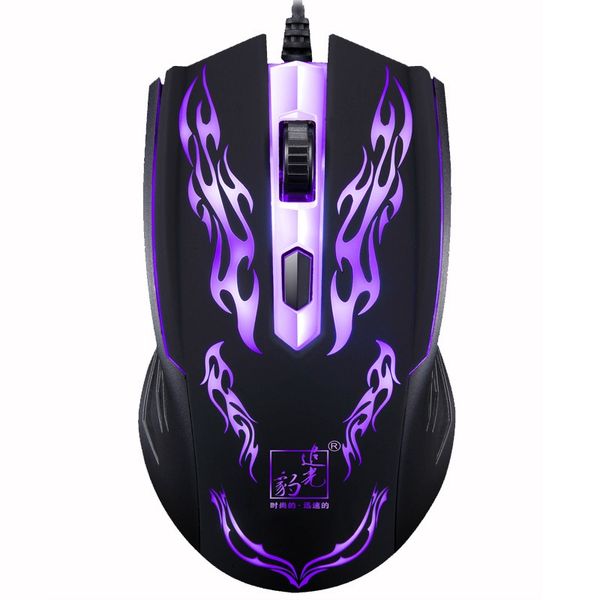 Chasing Leopard USB Illuminated Gaming Optical 1.3m Wired Mouse 139
