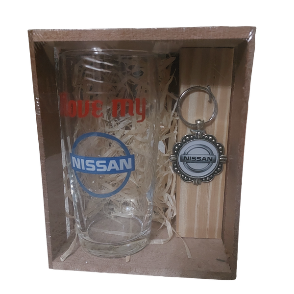 Glass Beer Glass - Nissan - 0.35L