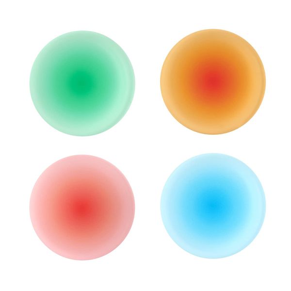 Colorful Acrylic Coasters - 4 Piece