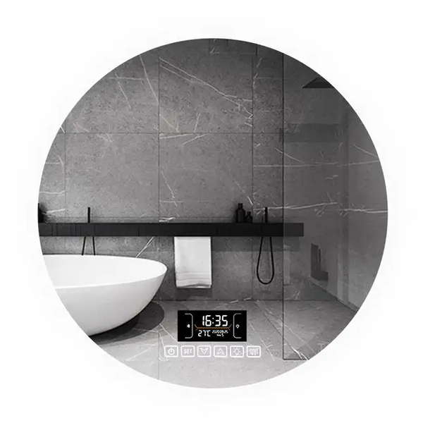 Beautiful LED Round Mirror with Bluetooth and Changeable 3 colors