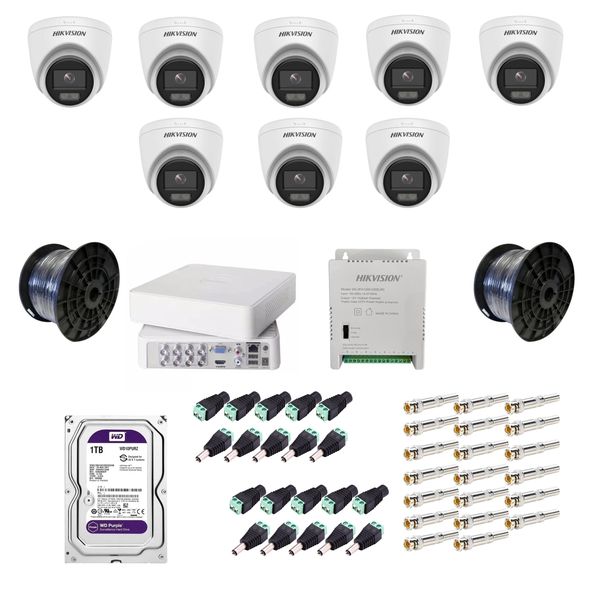 Hikvision 8-Channel Indoor Full-Set