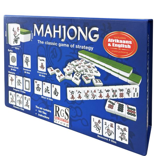 Chinese Mahjong Game Set with 144 Tiles