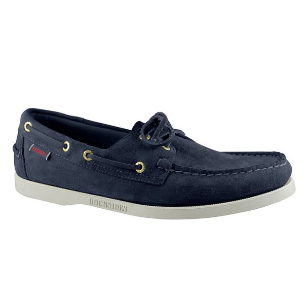 Sebago Docksides Portland Suede - Navy