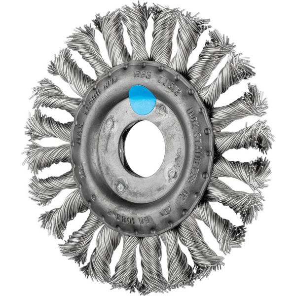 PFERD Stainless Steel COMBITWIST Knotted Wire Wheel 115mm