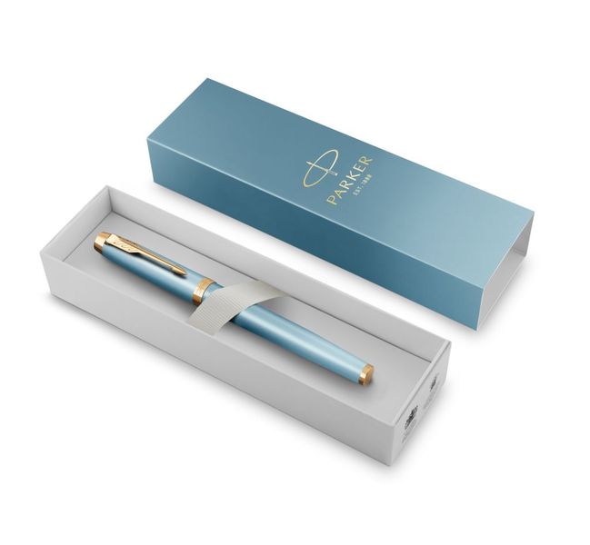 PARKER IM Writing Rituals Fountain Pen - Green Gold Trim