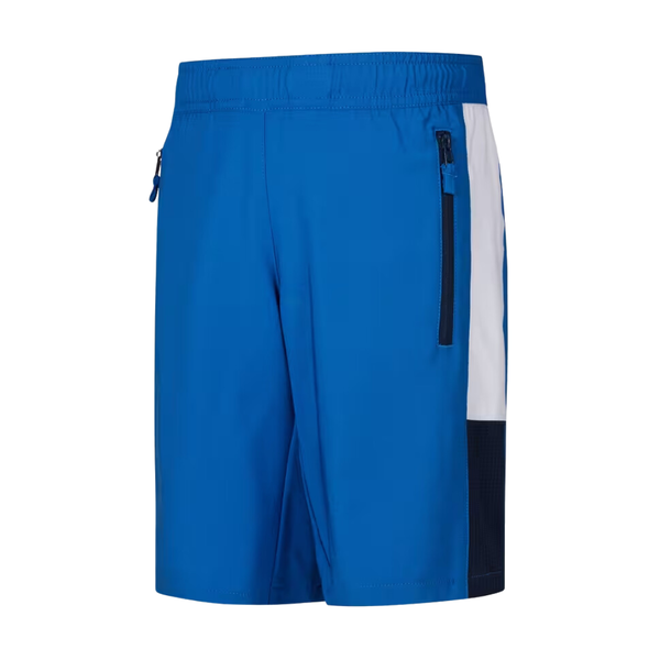 Decathlon Kids' Breathable Multisport Shorts - Blue/White/Black