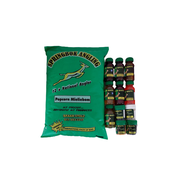 Springbok Baits Carp Fishing Bait Combo - 11 Piece