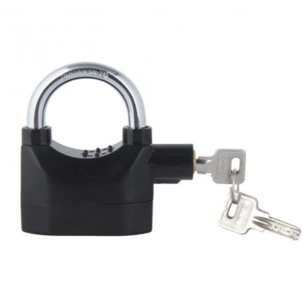 Anti Theft Alarm Lock Black