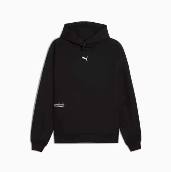 Puma Men's Run Club Tech Running Hoodie - Black