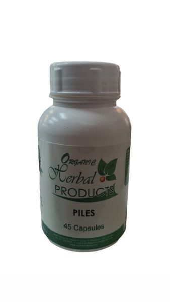 Organic Herbal Piles Capsules x 45