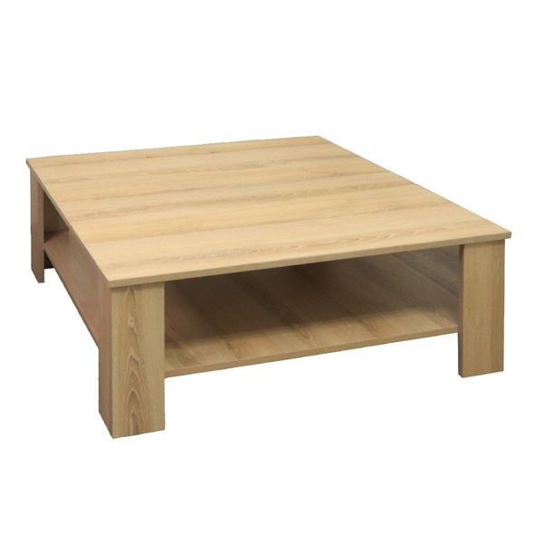 Denver Furniture - Square Coffee Table - Washed Shale
