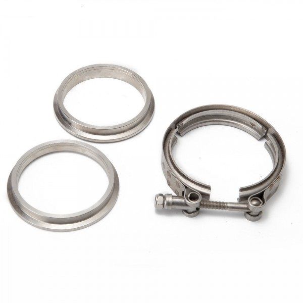 V-Band Clamp with 2 Flange's 89mm stainless steel
