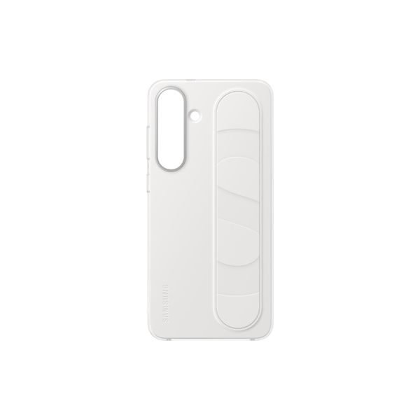 Samsung Galaxy S25 FE Standing Grip Case Cover - White